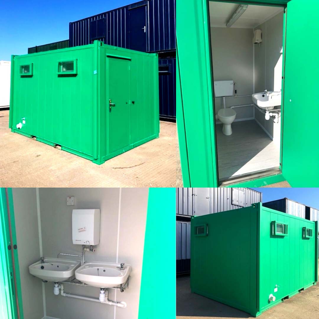modular toilet facilities